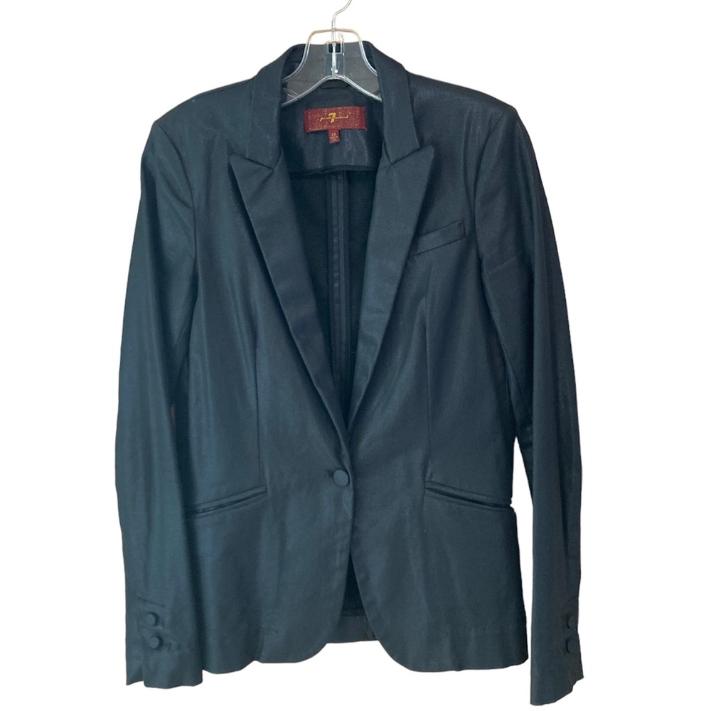7 For All Mankind Metallic Blazer size XS